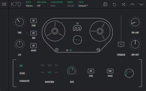 Imaginando K7D Tape Delay
